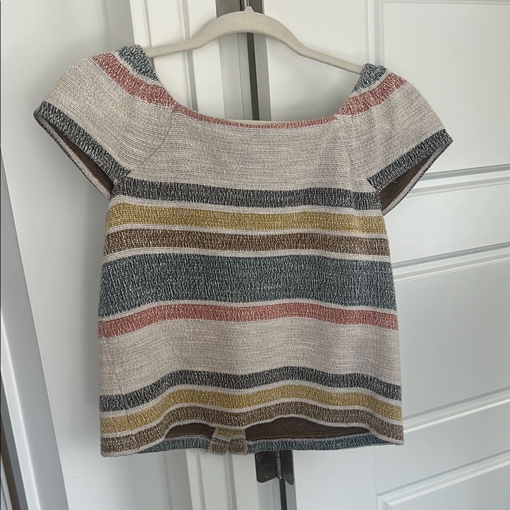 Madewell Texture And Thread Medium 100% Cotton St… - image 4